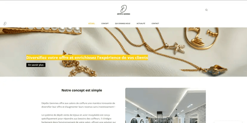 Dépôts Gemmes